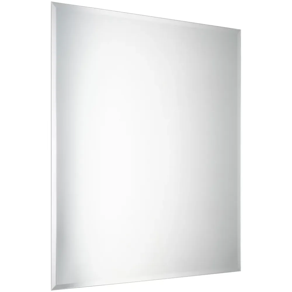 Miroir salle de bains rectangulaire 50X60 cm Wapta argent
