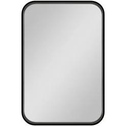 GoodHome Miroir salle de bains rectangulaire 40x60 cm Tisa noir
