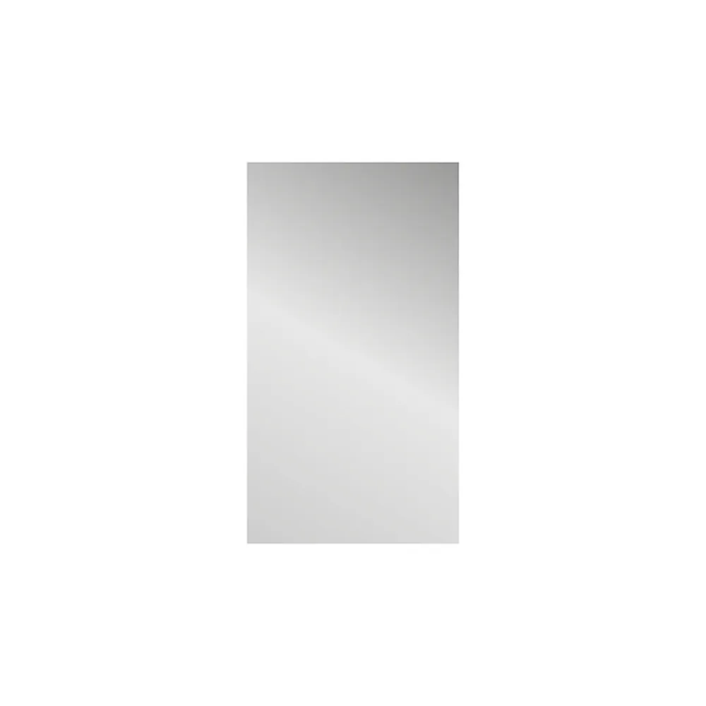 GoodHome Miroir salle de bains rectangulaire 50 x 90 cm argent, Imandra
