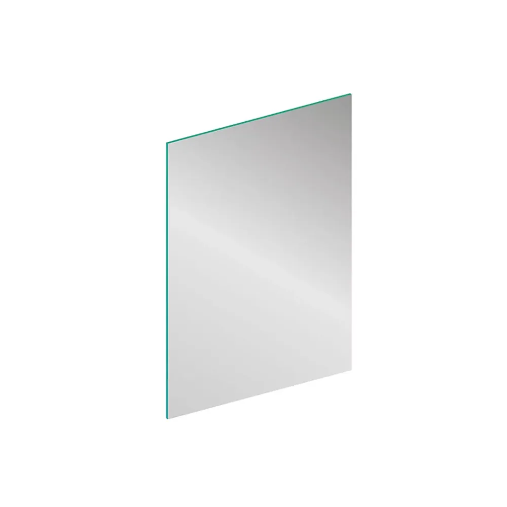 Miroir Simple|GoodHome Miroir salle de bains rectangulaire 60 x 90 cm argent, Imandra