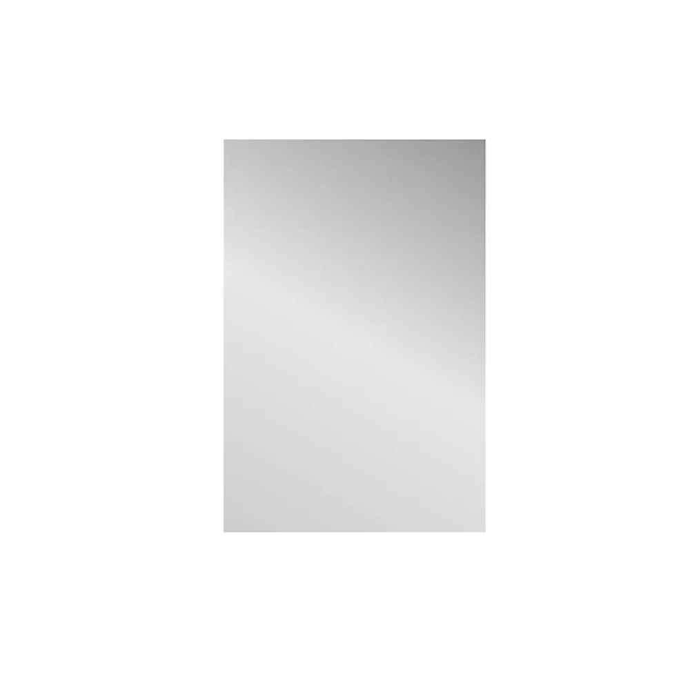 Miroir Simple|GoodHome Miroir salle de bains rectangulaire 60 x 90 cm argent, Imandra