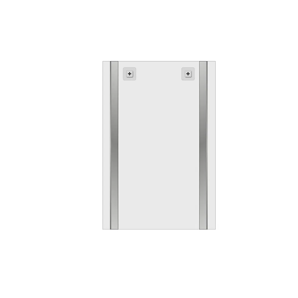 Miroir Simple|GoodHome Miroir salle de bains rectangulaire 60 x 90 cm argent, Imandra