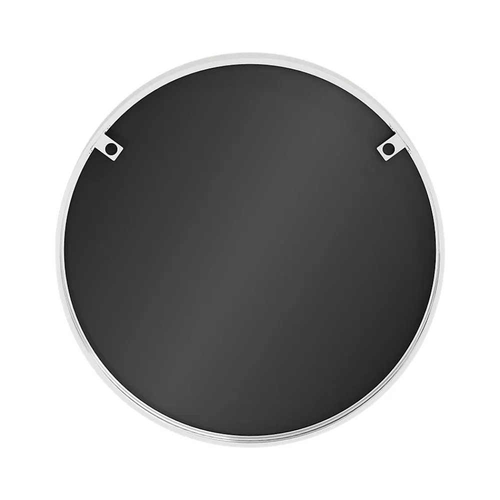 Miroir Simple|GoodHome Miroir salle de bains rond Ø60 cm, blanc, Tisa