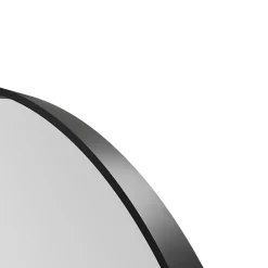 Miroir Simple|GoodHome Miroir salle de bains rond Ø100 cm, noir, Tisa