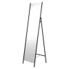 Helloshop26 Miroir sur pied 160 x 43 noir