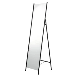 Helloshop26 Miroir sur pied 160 x 43 noir
