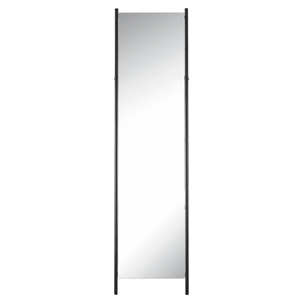 Helloshop26 Miroir sur pied 160 x 43 noir