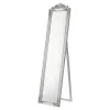 Miroir Simple|Helloshop26 Miroir sur pied inclinable 160 x argente