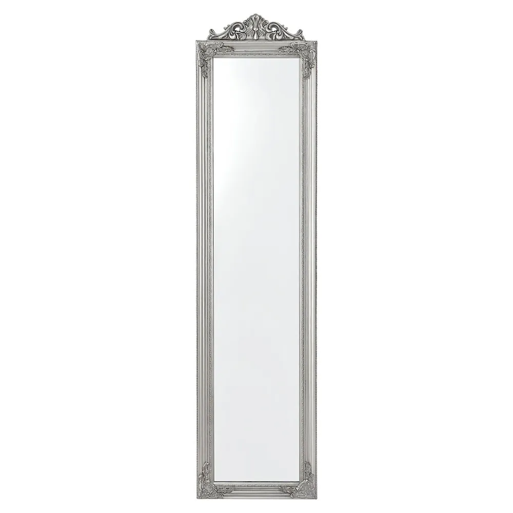 Miroir Simple|Helloshop26 Miroir sur pied inclinable 160 x argente