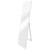 Miroir Simple|Helloshop26 Miroir sur pied psyche inclinable 150 blanc