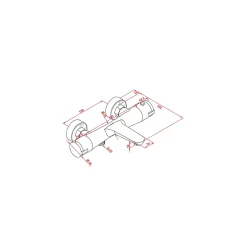 Planète Bain Mitigeur baignoire douche thermostatique chromé Craft