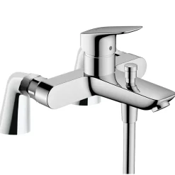 Robinet De Baignoire|Hansgrohe Mitigeur baignoire mécanique Logis avec colonnettes