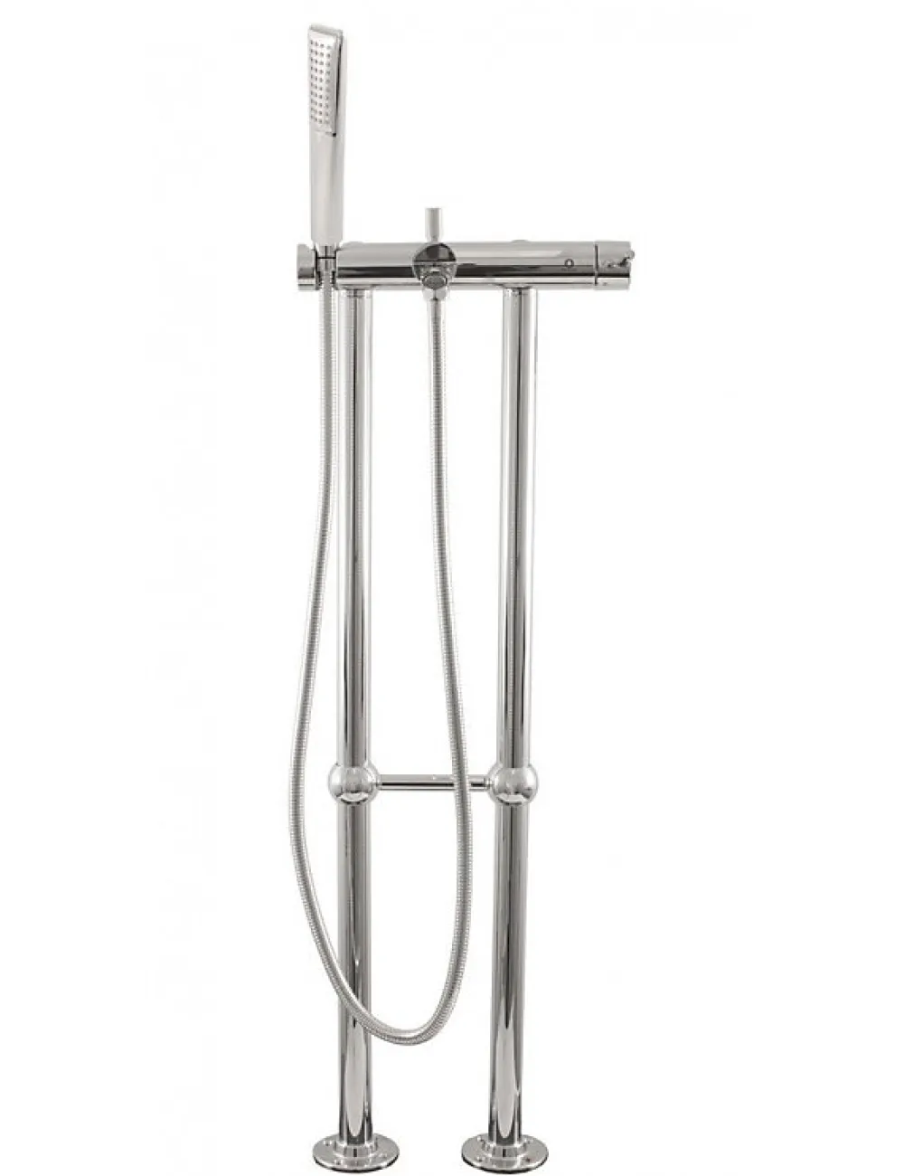 Rav Mitigeur baignoire sur pied SEINA en laiton chromé H. 106 cm