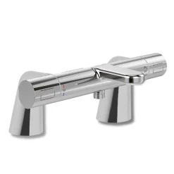 Robinet De Baignoire|Villeroy & Boch Mitigeur baignoire thermostatique VILLEROY ET BOCH Universal rond avec colonnettes