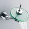 Autres Mitigeur Bain Douche Chromé avec coupole en verre cascade