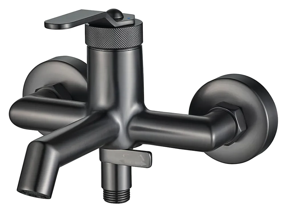 Edouard Rousseau Mitigeur bain douche mécanique graphite mat, Molty
