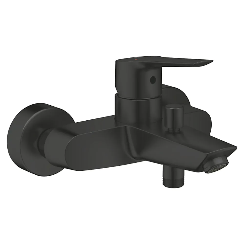 Robinet De Baignoire|Grohe Mitigeur bain douche mécanique Start noir