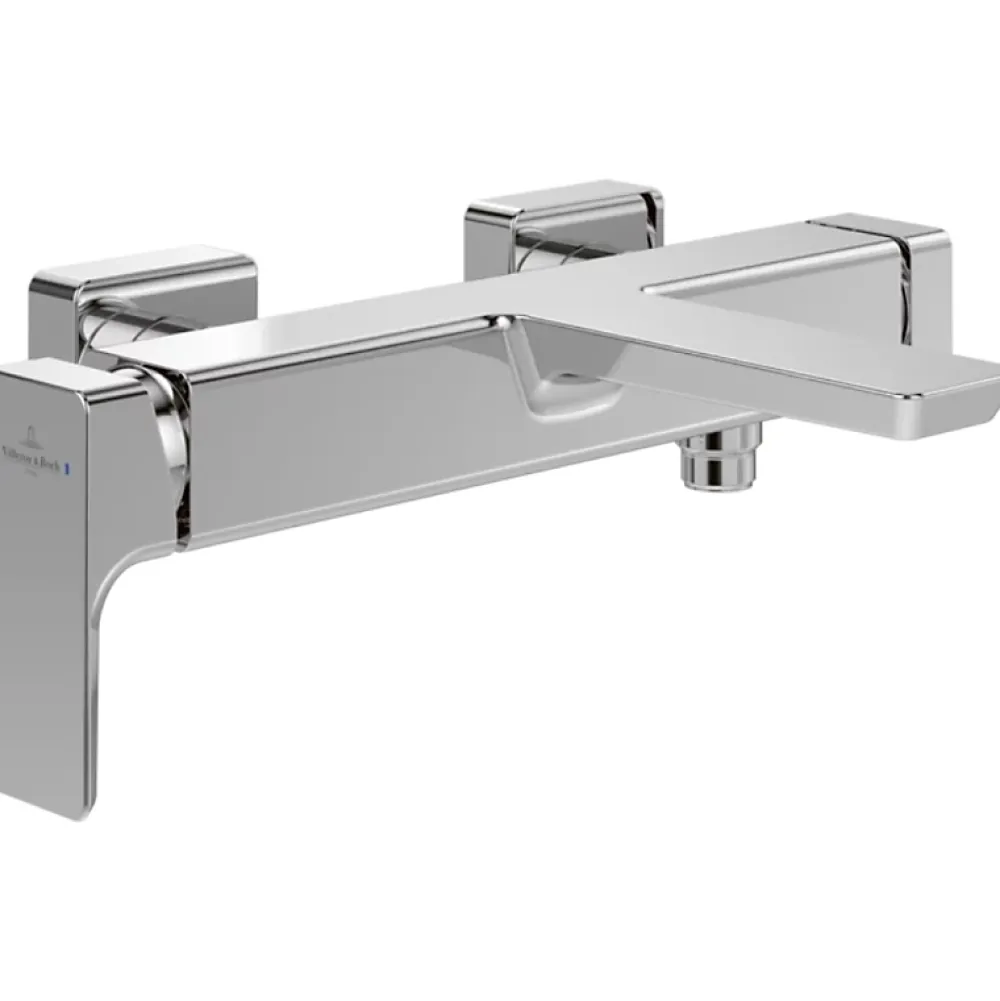 Robinet De Baignoire|Villeroy & Boch Mitigeur bain douche mécanique VILLEROY ET BOCH Subway 3.0 Chrome