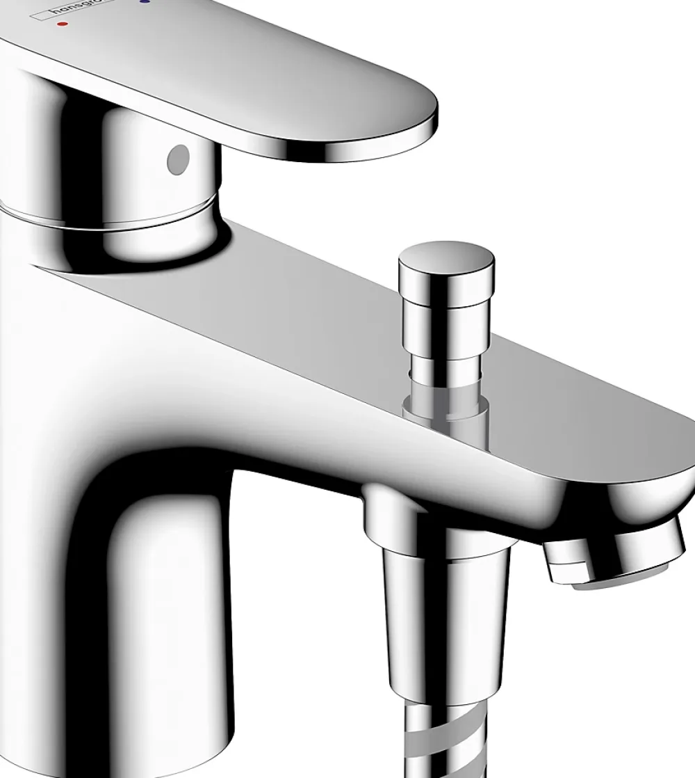 Robinet De Baignoire|Hansgrohe Mitigeur bain douche monotrou chrome Vernis Blend