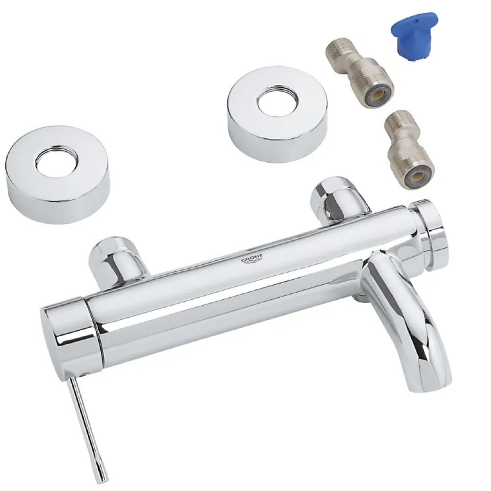 Grohe Mitigeur bain mécanique Essence avec colonnettes