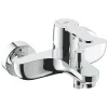 Robinet De Baignoire|Grohe Mitigeur bain/douche 2 trous Get finition chromé
