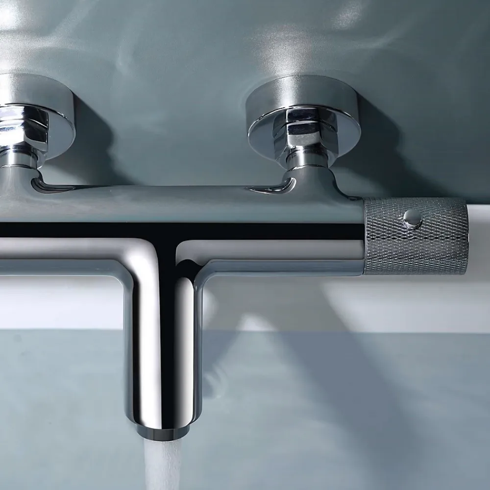 Imex Mitigeur Bain/Douche Anti-Calcaire Thermostatique Chrome LINE BTD038-4
