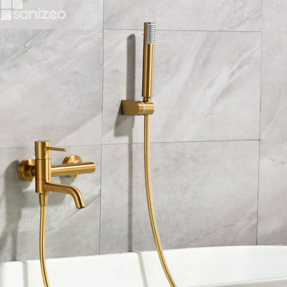Imex Mitigeur Bain/Douche Anti-Calcaire Or Brossé MONZA BDM039-4OC
