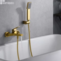 Imex Mitigeur Bain/Douche Anti-Calcaire Or Brossé ART BDAR025-4OC