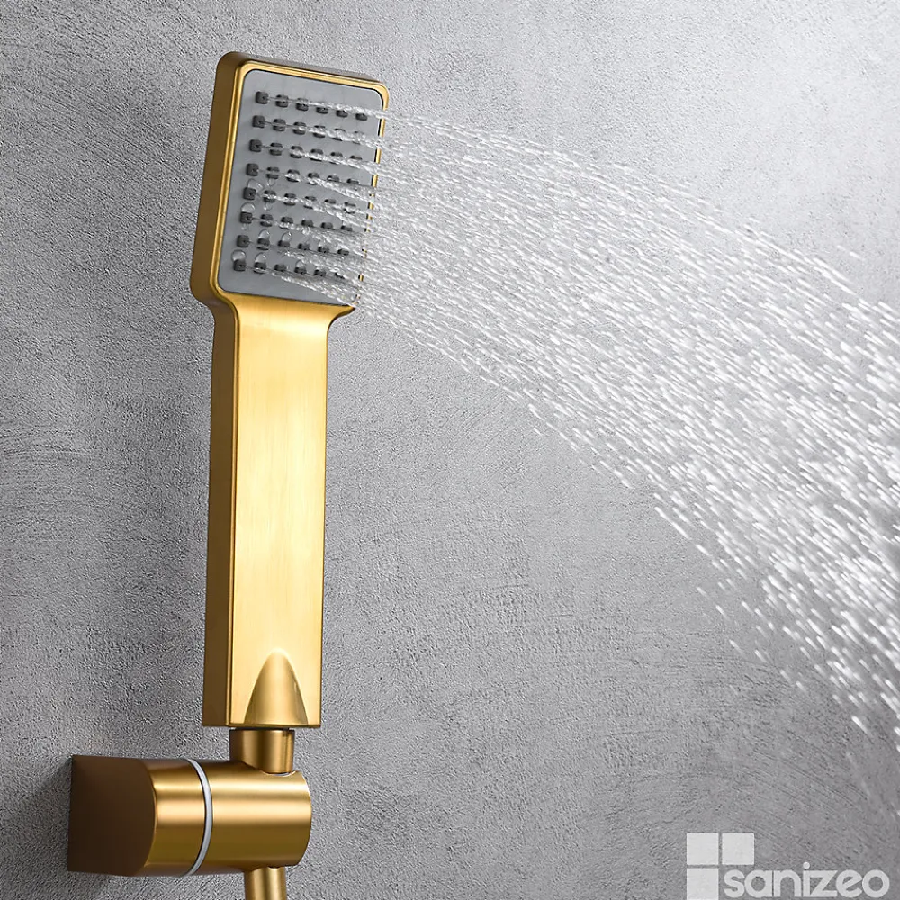 Imex Mitigeur Bain/Douche Anti-Calcaire Or Brossé ART BDAR025-4OC