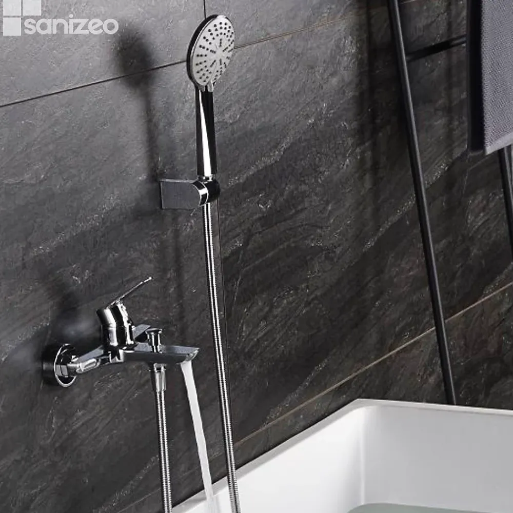 Imex Mitigeur Bain/Douche Anti-Calcaire Chrome BELGICA BDZ044-4