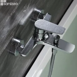 Imex Mitigeur Bain/Douche Anti-Calcaire Chrome BELGICA BDZ044-4