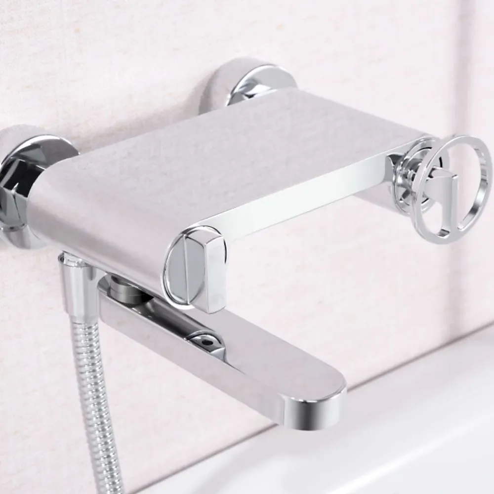 Imex Mitigeur Bain/Douche Anti-Calcaire Chrome OLIMPO BDC033-4