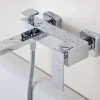 Robinet De Baignoire|Imex Mitigeur Bain/Douche Anti-Calcaire Chrome PISA BDP048-4