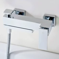 Robinet De Baignoire|Imex Mitigeur Bain/Douche Anti-Calcaire Chrome PISA BDP048-4