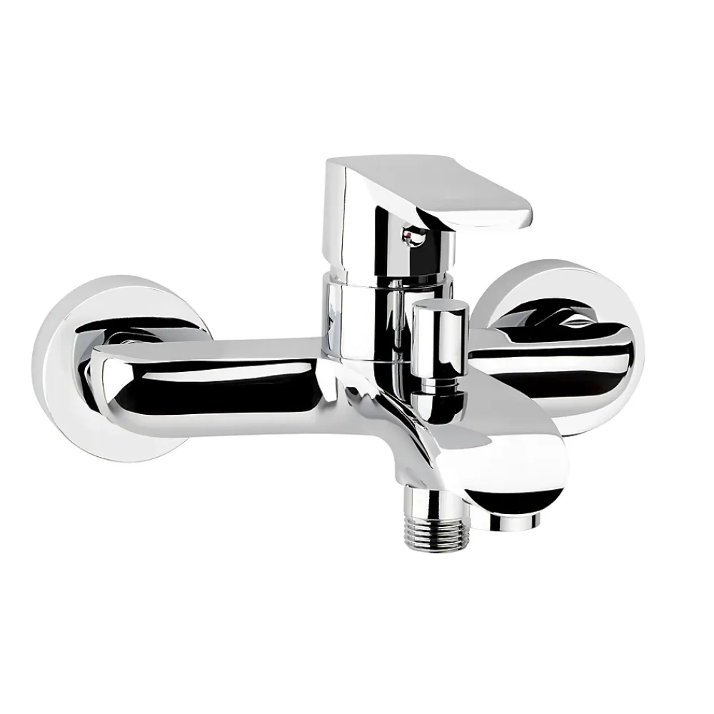 Robinet De Baignoire|Kramer Mitigeur bain/douche mécanique mural, chrome, Colors