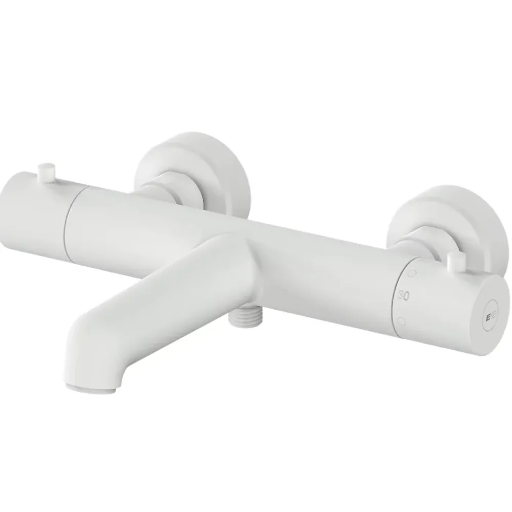 Essebagno Mitigeur bain-douche thermostatique blanc Luisa