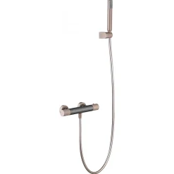 Imex Products Mitigeur baindouche thermostatique en laiton et zama finition or rose PVD