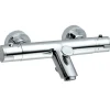 Robinet De Baignoire|Essebagno Mitigeur bain-douche thermostatique chrome Oneo