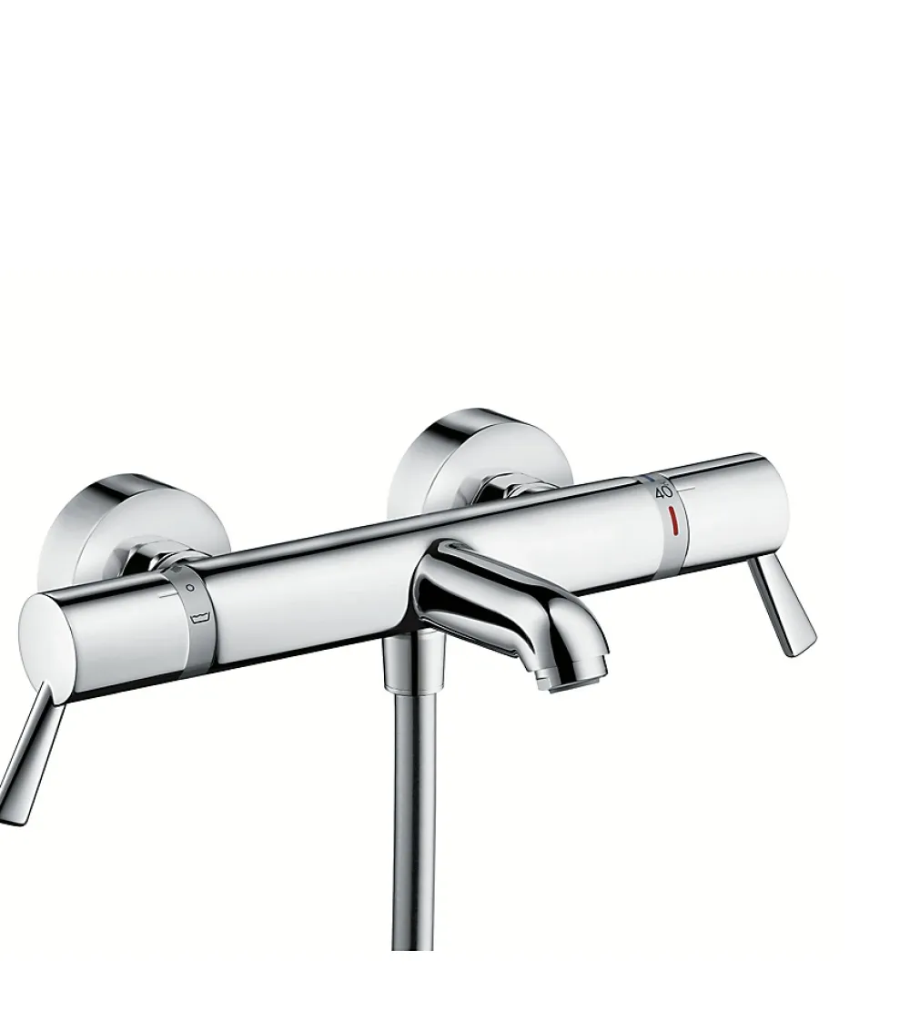 Hansgrohe Mitigeur bain/douche thermostatique Comfort Care, chrome, Ecostat