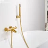 Imex Mitigeur Bain/Douche Thermostatique Anti-Calcaire Or Brossé MONZA BTM039-4OC