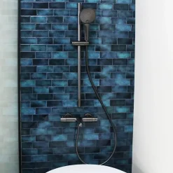 Essebagno Mitigeur bain-douche thermostatique gun métal Luisa