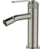 Robinet De Bidet|Essebagno Mitigeur bidet bas façon inox Molette