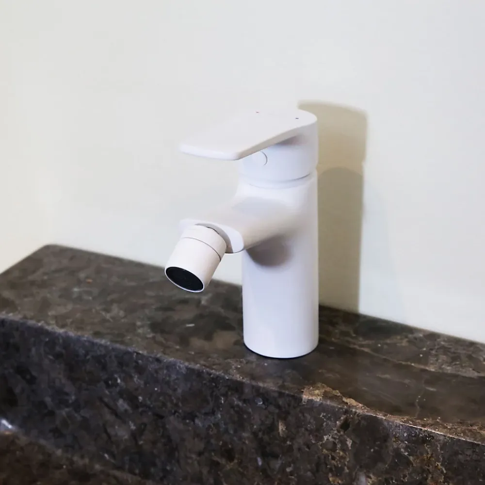 Essebagno Mitigeur bidet blanc Full