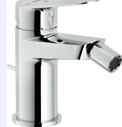 Robinet De Bidet|Nobili Mitigeur bidet BLUES monocommande à économie d'eau - Chromé Brillant