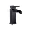 Robinet De Bidet|Karag Mitigeur bidet DELOS NERO en laiton noir