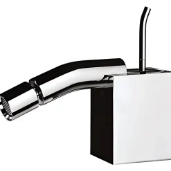 Sanindusa Mitigeur bidet design d'exception WCA livré avec vidage clic-clac chrome