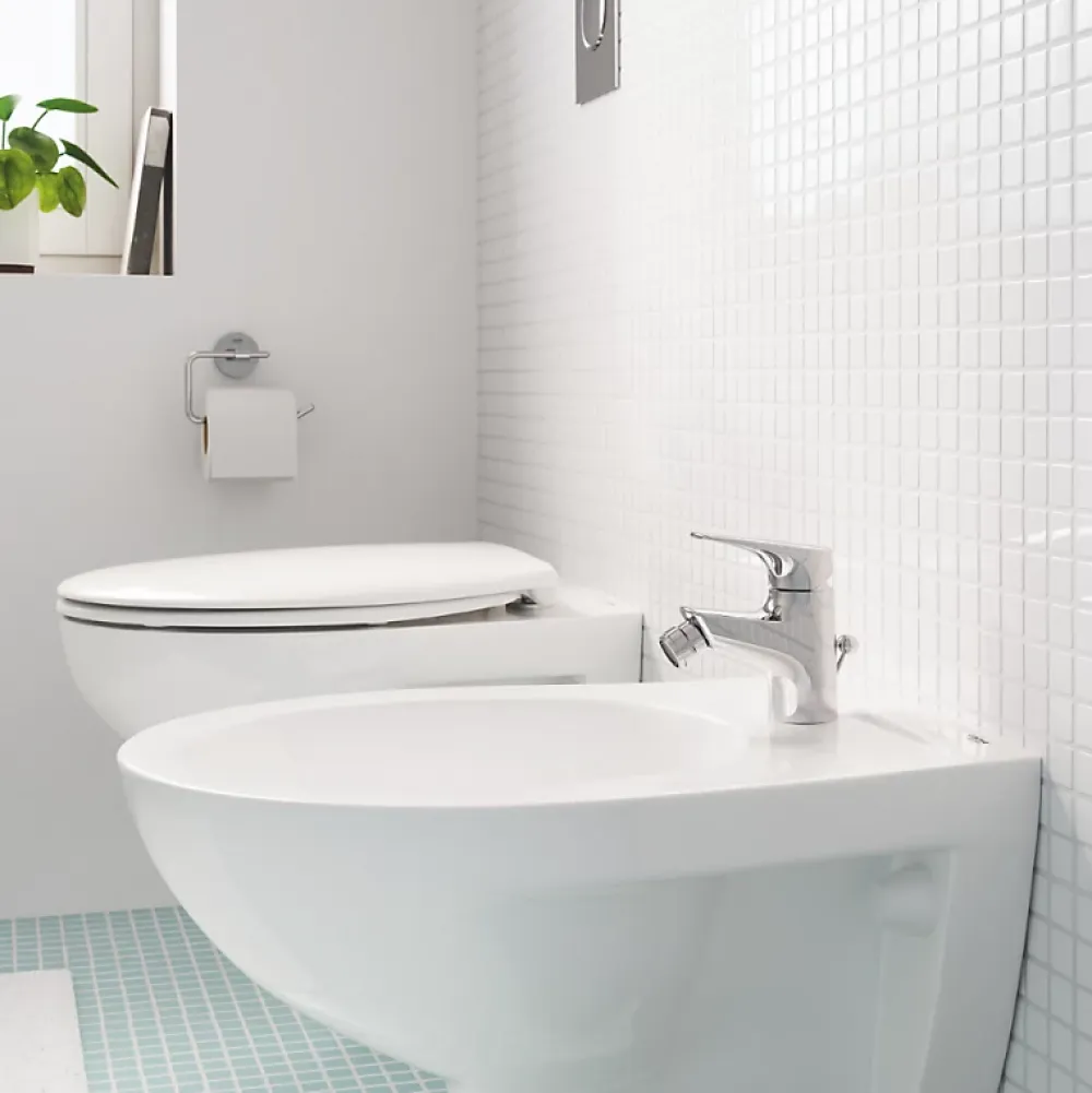 Grohe Mitigeur bidet Quickfix StartEdge + nettoyant GrohClean