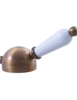 Robinet De Bidet|Rav Mitigeur bidet LABE à poser en laiton bronze avec poignée en céramique