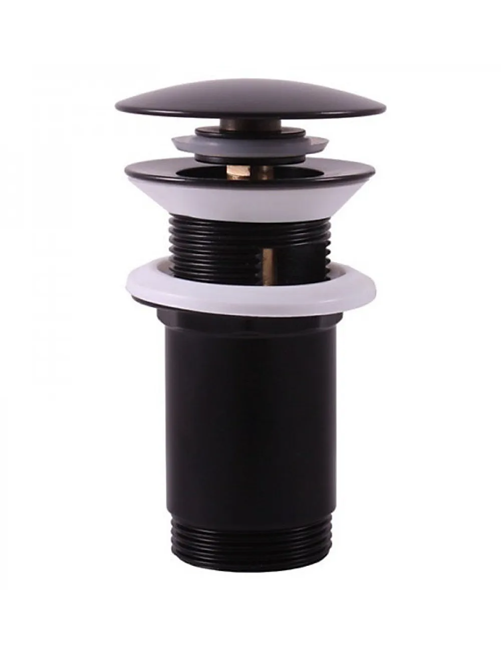 Robinet De Bidet|Rav Mitigeur bidet LABE avec siphon en laiton doré noir mat