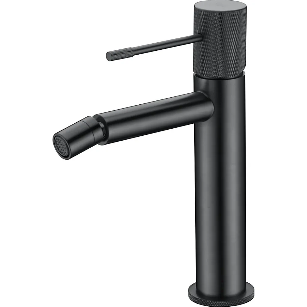 Robinet De Bidet|Imex Products Mitigeur bidet monocommande en laiton finition black gun metal avec cartouche ceramique
